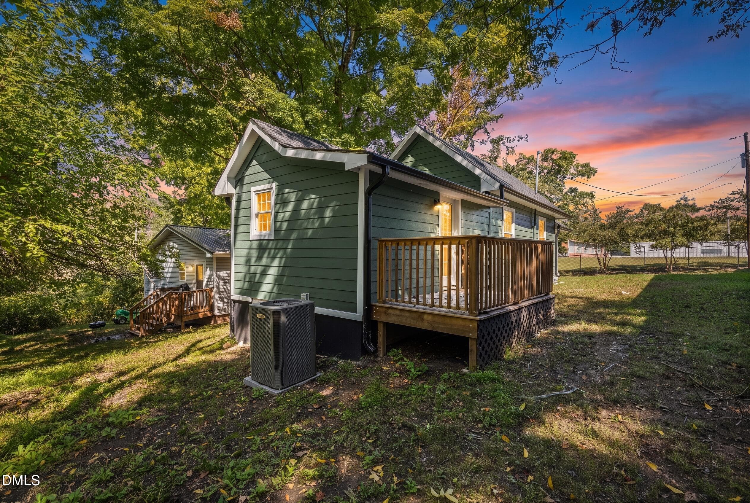BACK SIDE VIEW - 219 Lanier Street, Oxford, NC 27565, Oxford