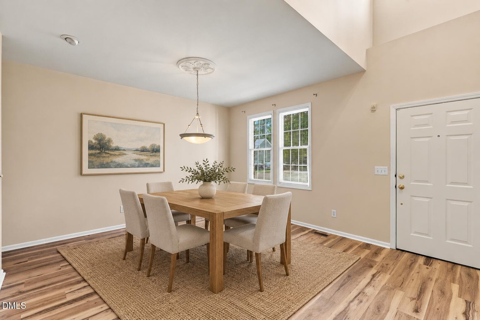 Dining Roon - Virtually Staged - 13112 Elmleaf Court, Raleigh, NC 27614