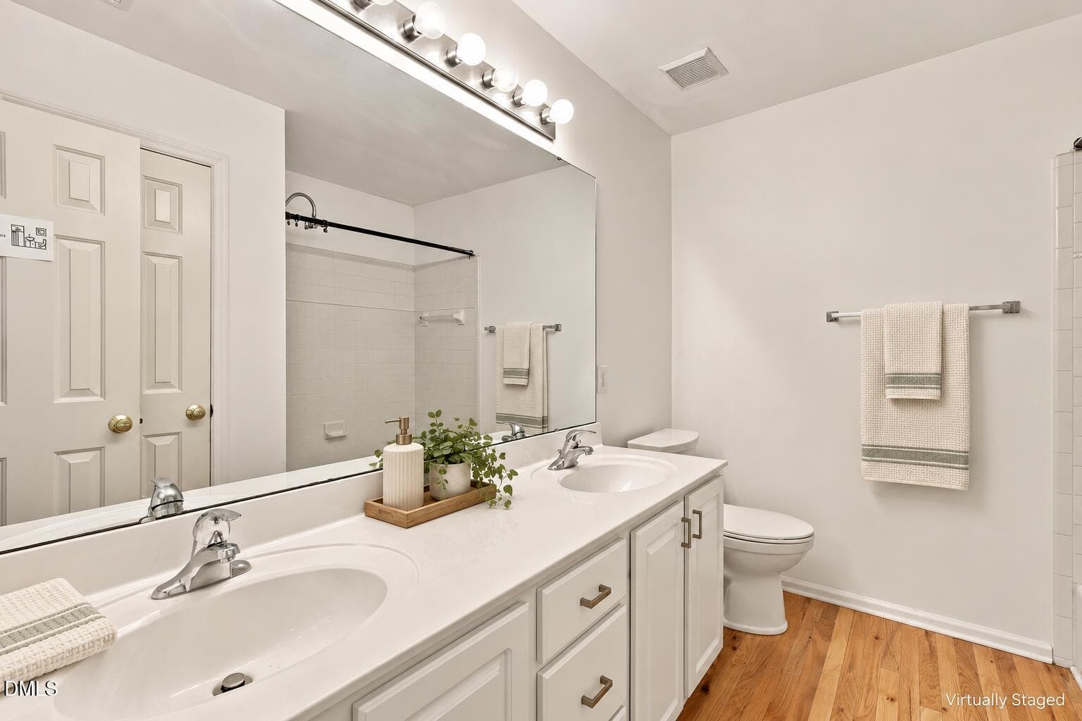 Bathroom - Virtually Staged - 13112 Elmleaf Court, Raleigh, NC 27614