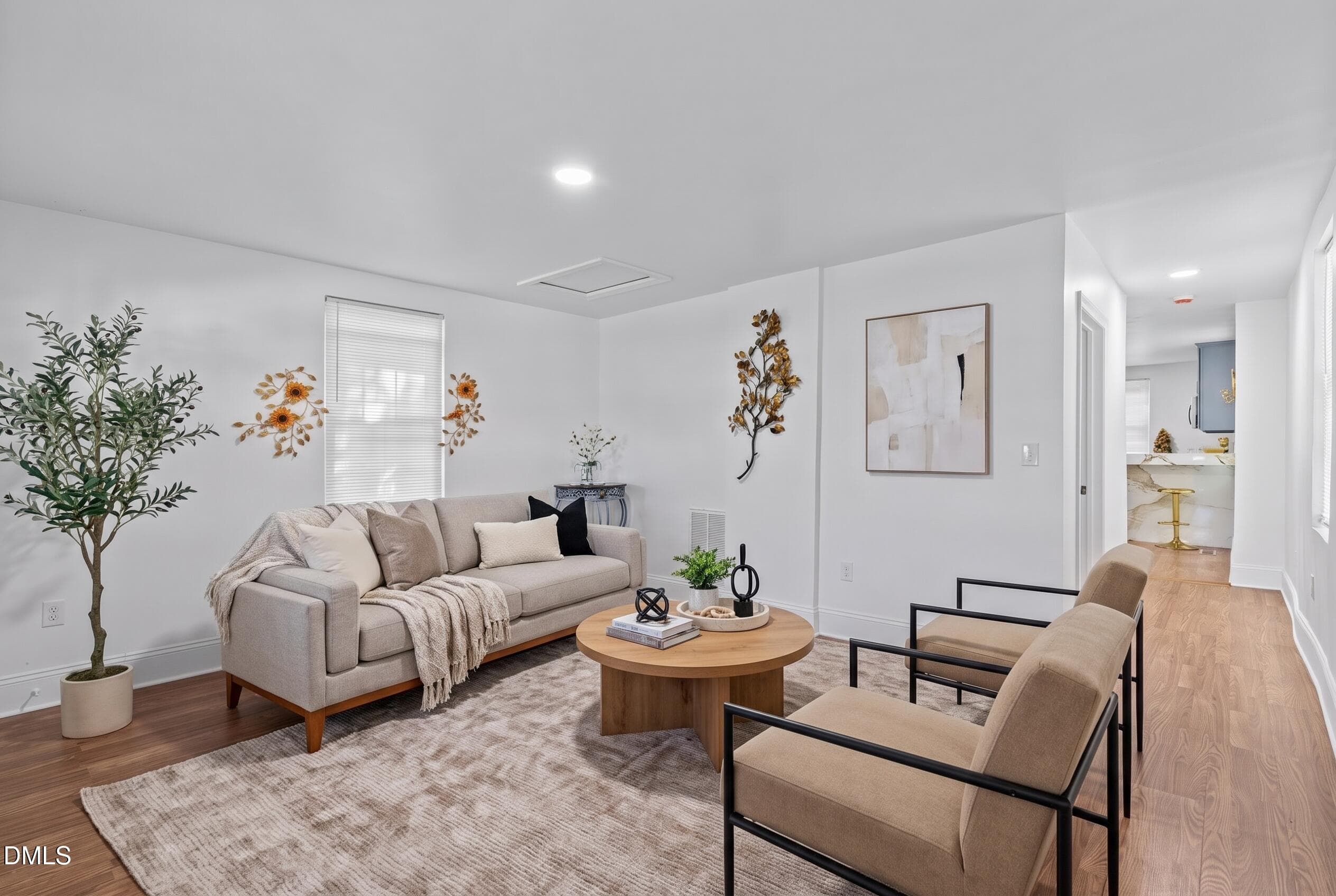 BUILDING 1 - LIVING ROOM - 217 Lanier Street 217 & 219, Oxford, NC 27565