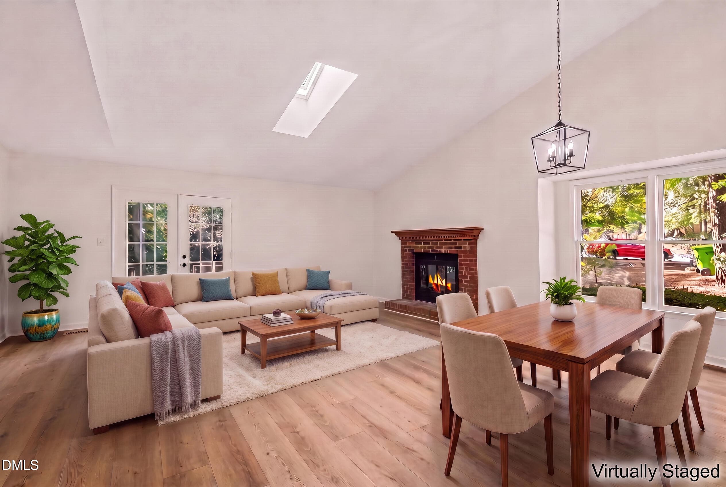 great-room-staged_v4 - 6260 Fountainhead Drive, Raleigh, NC 27609