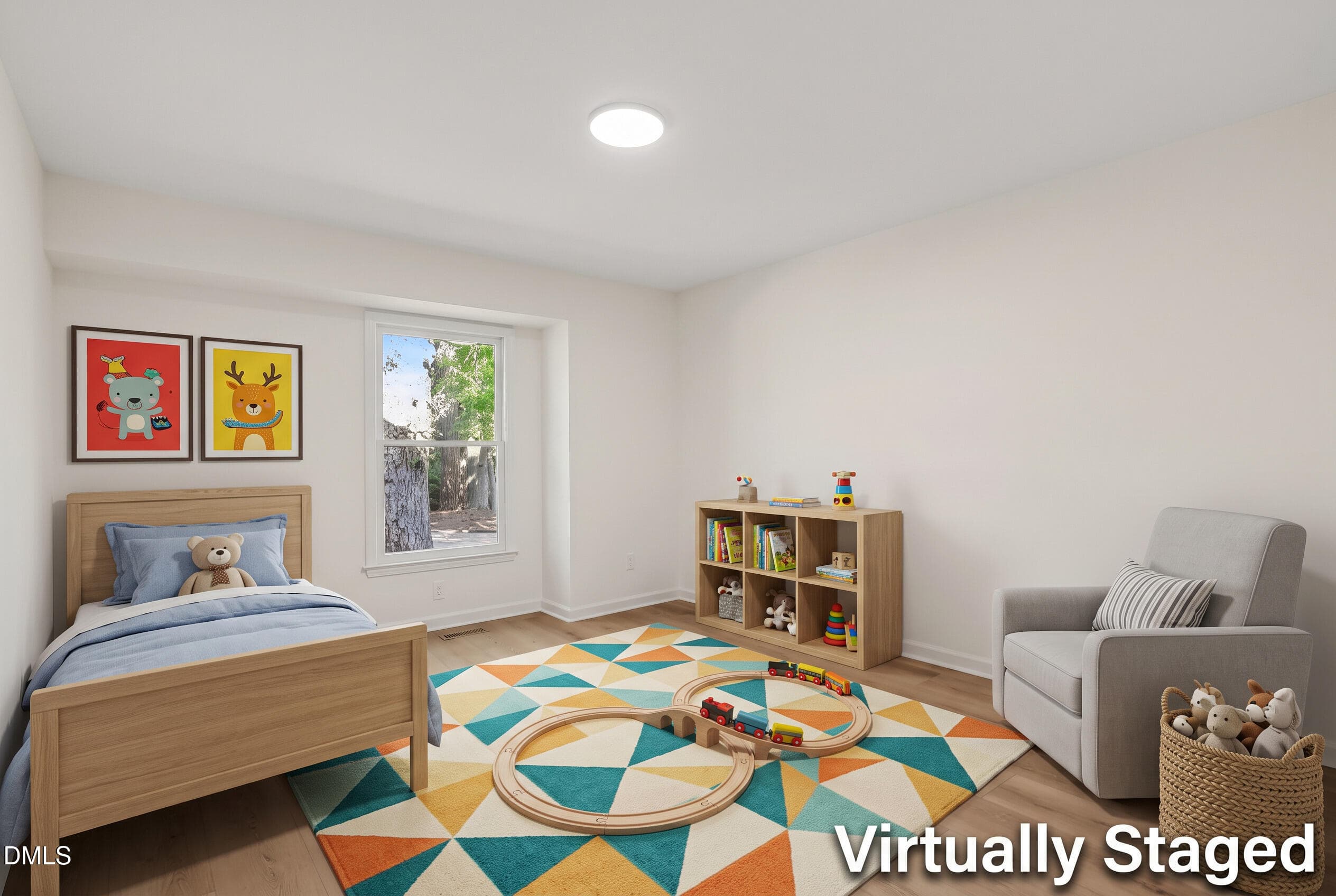 toddler-boy-bedroom-staged_v13 - 6260 Fountainhead Drive, Raleigh, NC 27609
