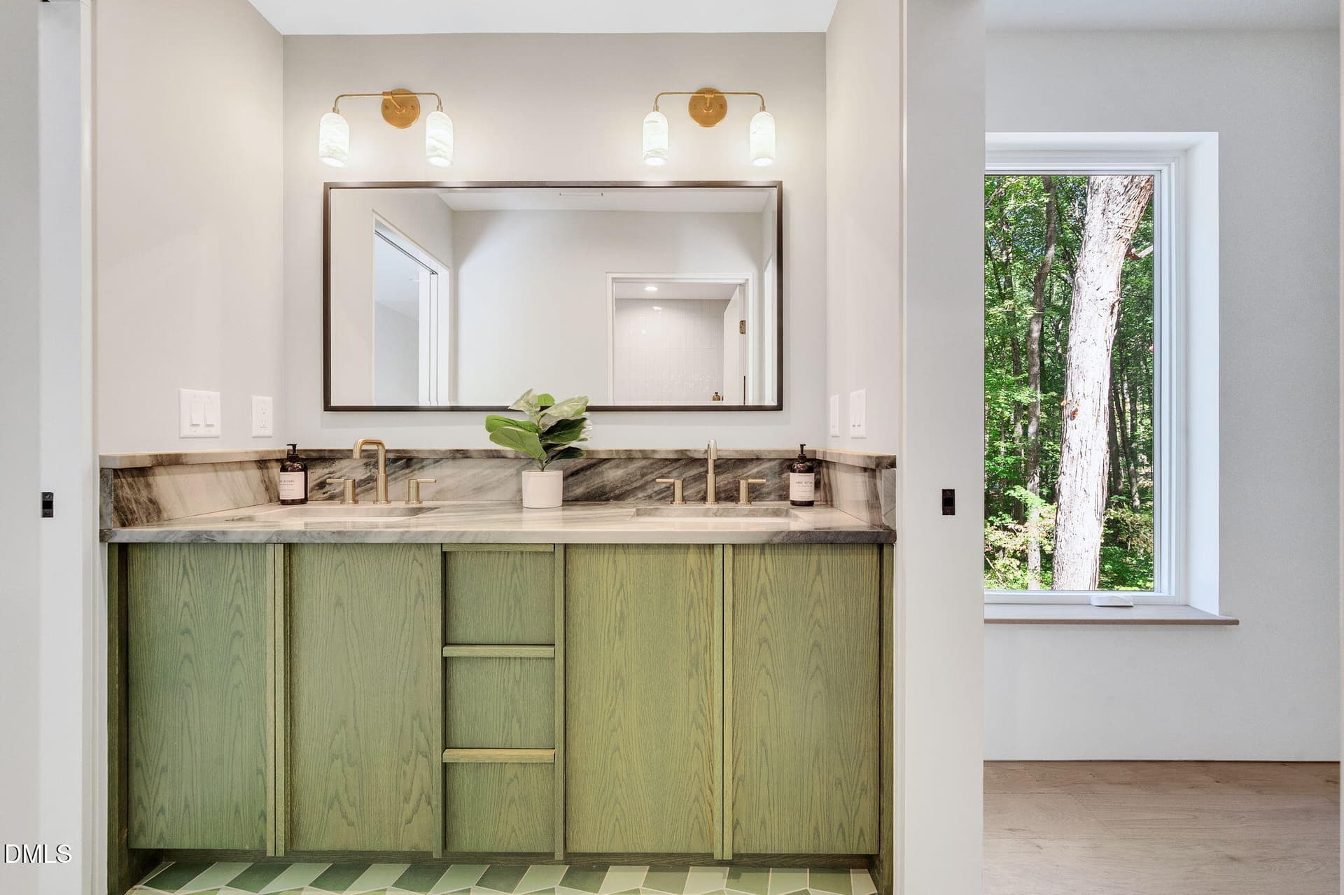 Green Bathroom (2) - 2347 Grady Ridge Way, Hillsborough, NC 27278