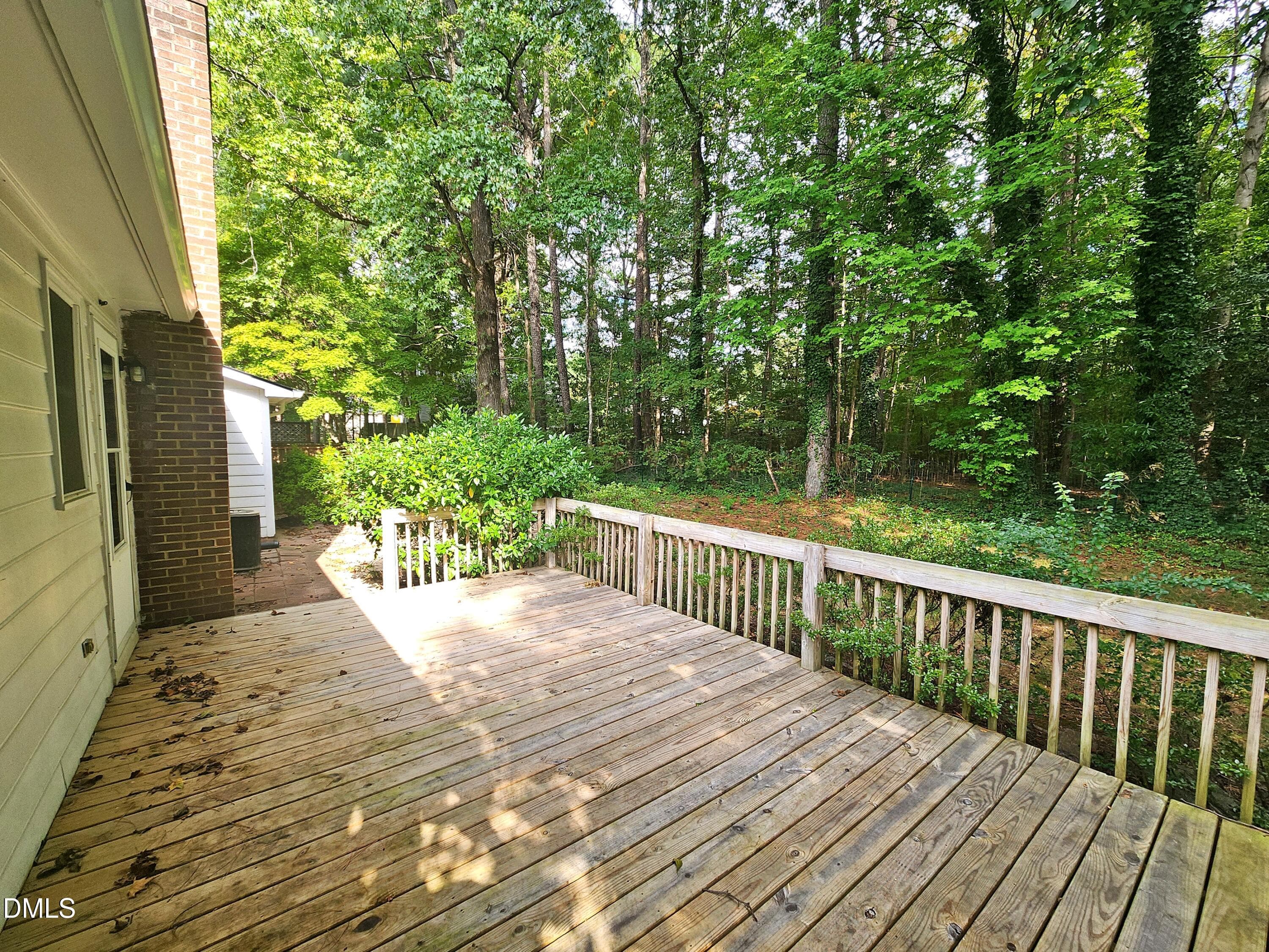 rear deck b - 3620 Iron Sight Court, Raleigh, NC 27616