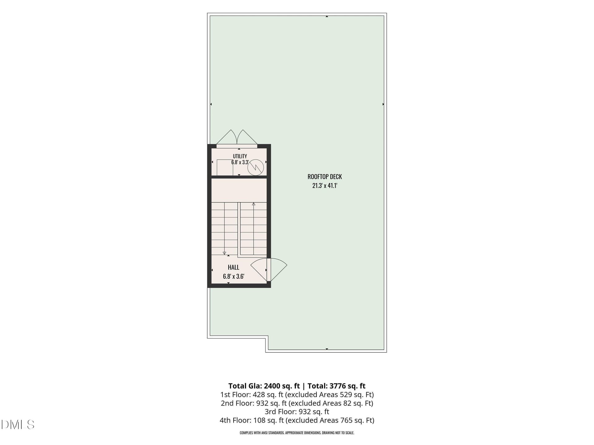 4TH FLOOR - 805 N Roxboro Street, Durham, NC 27701