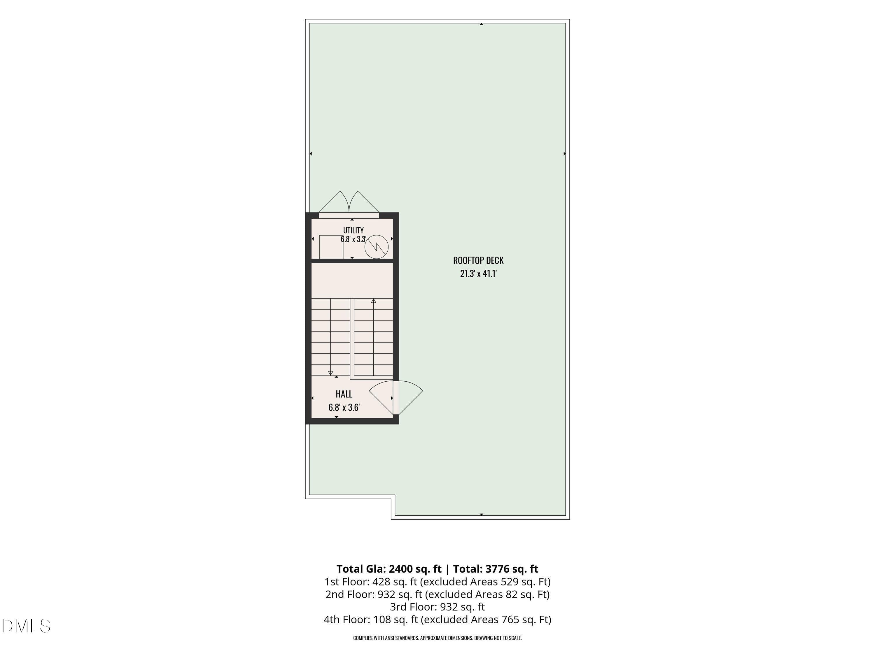 4TH FLOOR - 805 N Roxboro Street, Durham, NC 27701