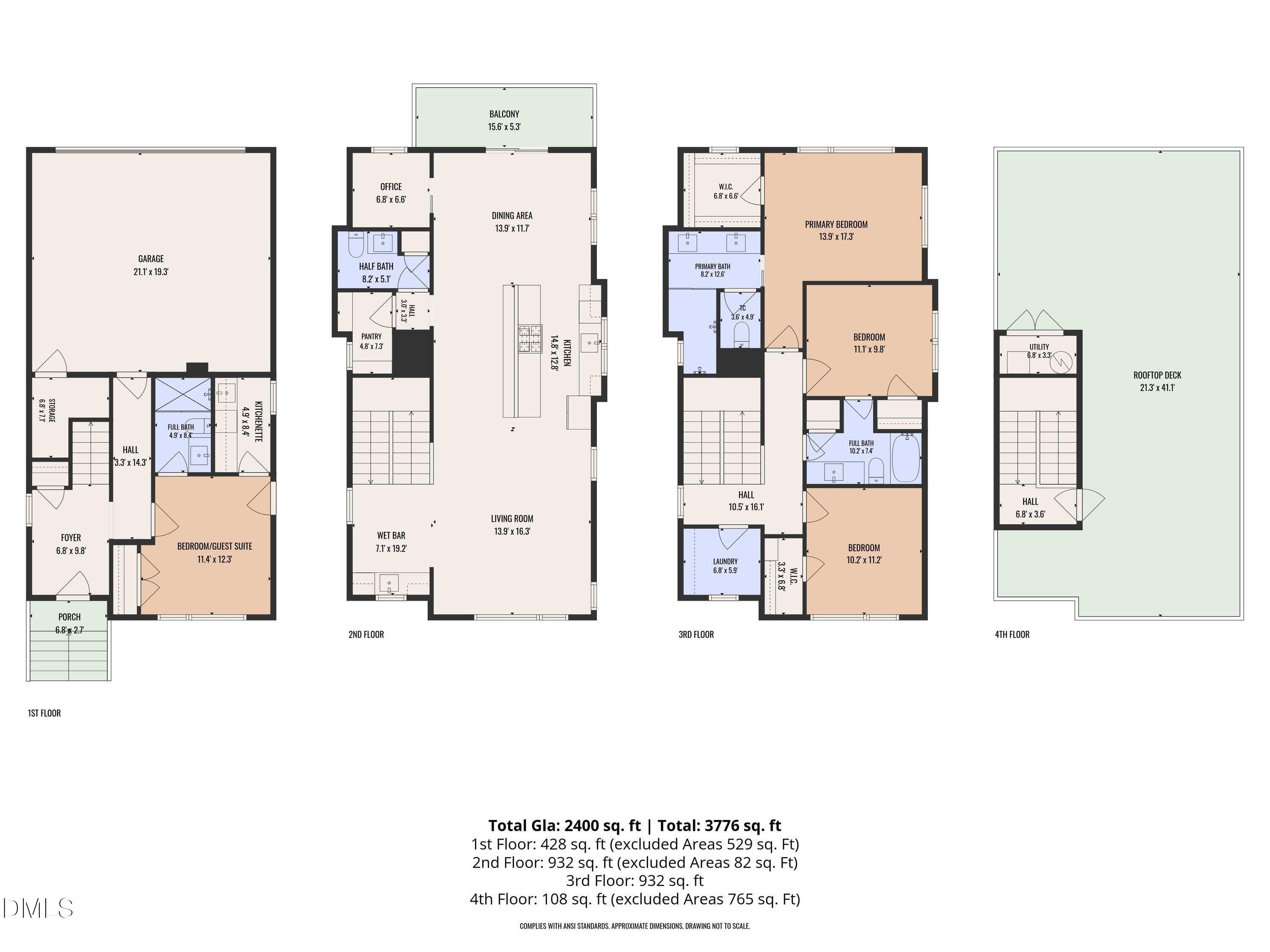 ALL FLOORS - 805 N Roxboro Street, Durham, NC 27701