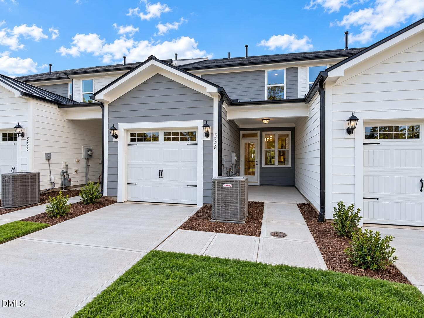 Rear Patio and Garage - 538 Traditions Grande Boulevard, Wake Forest, NC 27587