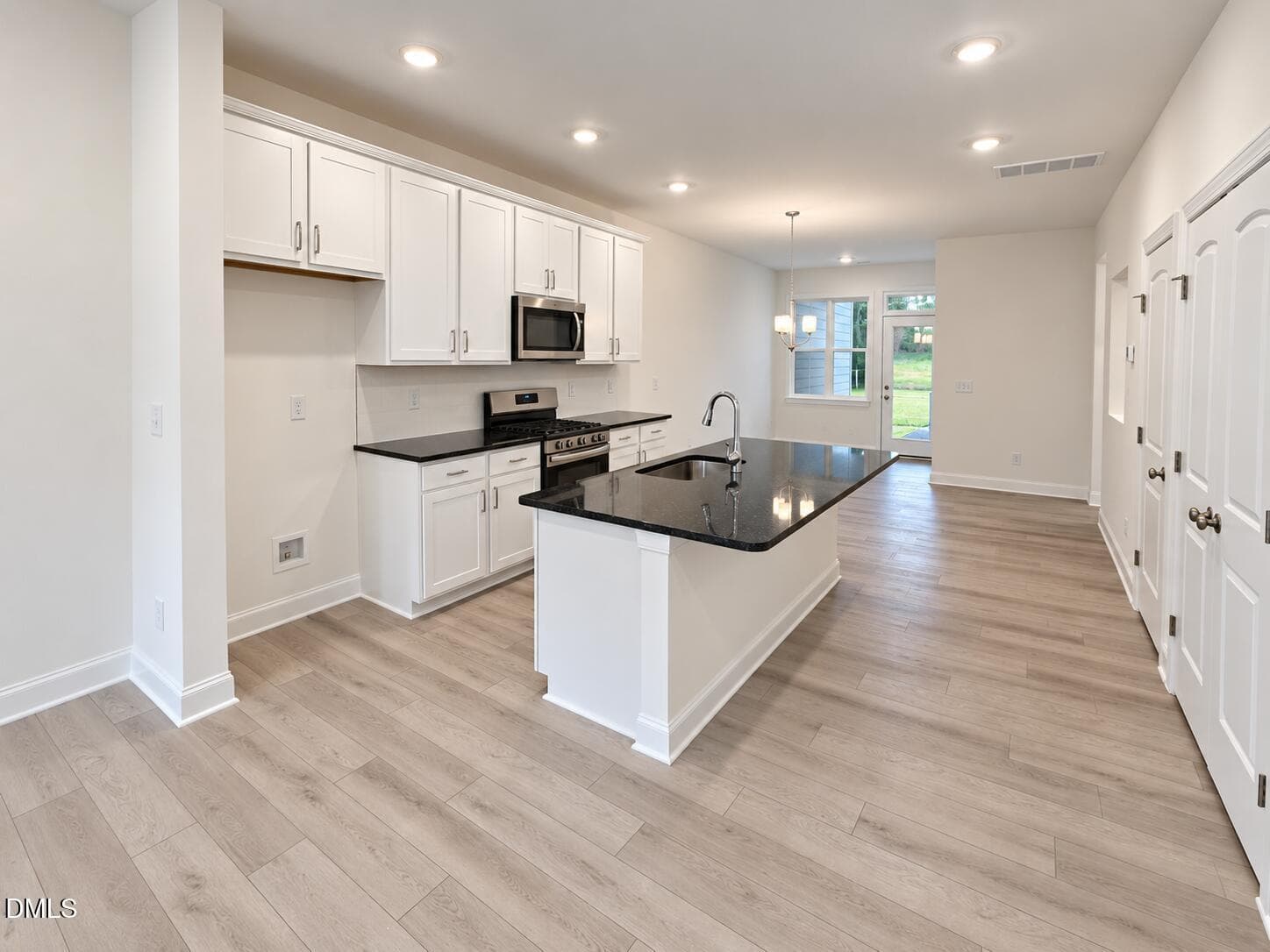 View from Kitchen into DA - 538 Traditions Grande Boulevard, Wake Forest, NC 27587