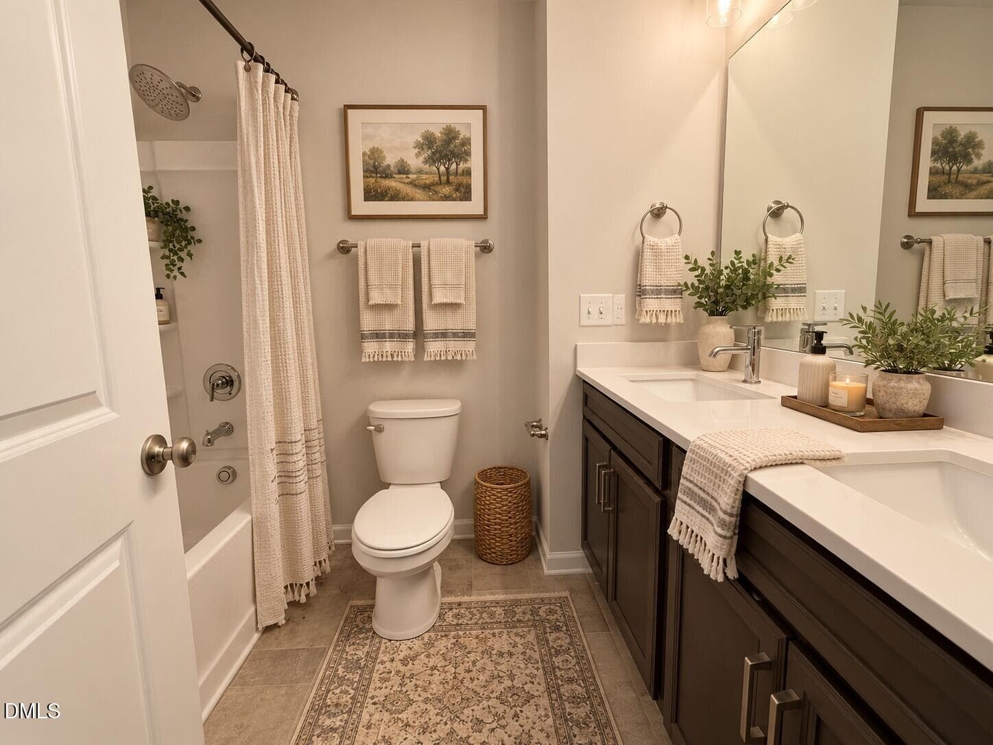 Hall Bath 2nd level - 1645 Gerringer Mill Road, Burlington, NC 27217