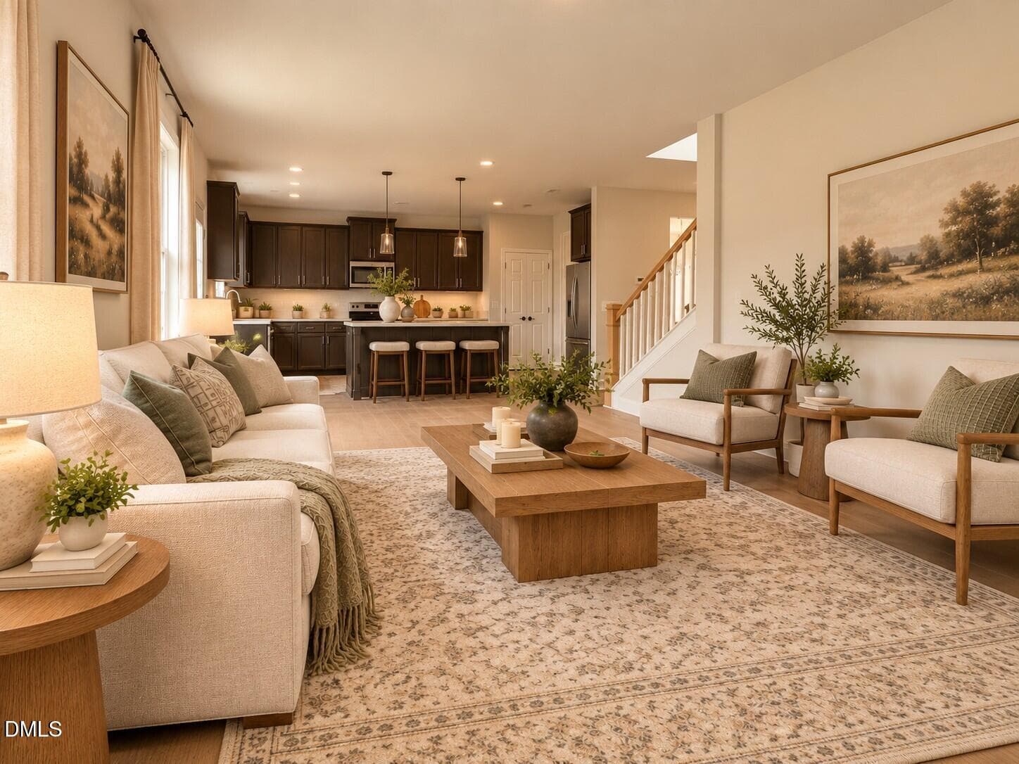 Living room - 1645 Gerringer Mill Road, Burlington, NC 27217