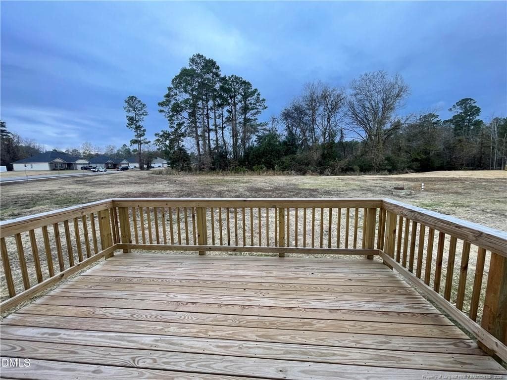Back Deck & Yard - 193 Falls of the Cape Drive, Lillington, NC 27546