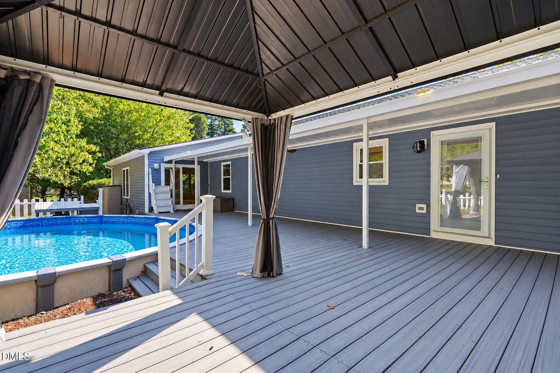 Deck - 100 Farmington Drive, Clayton, NC 27520