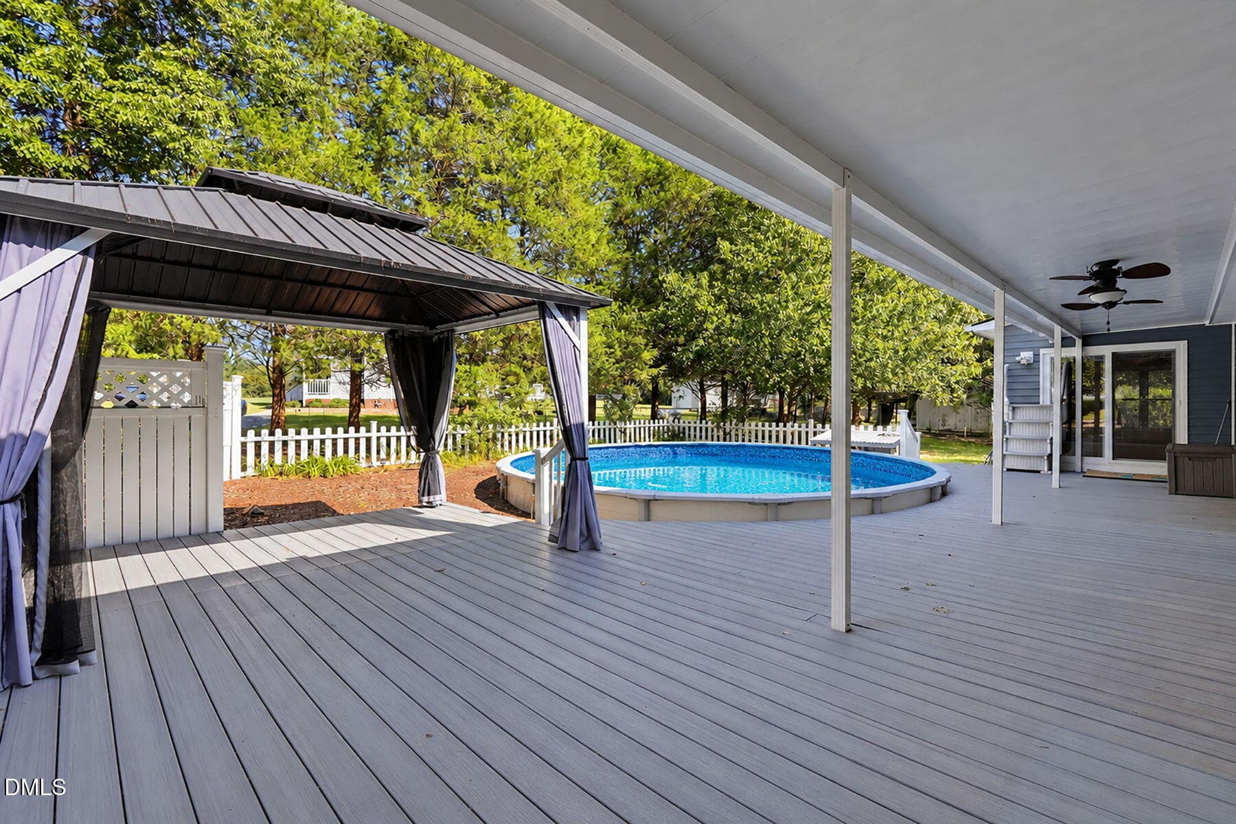 Back Deck - 100 Farmington Drive, Clayton, NC 27520