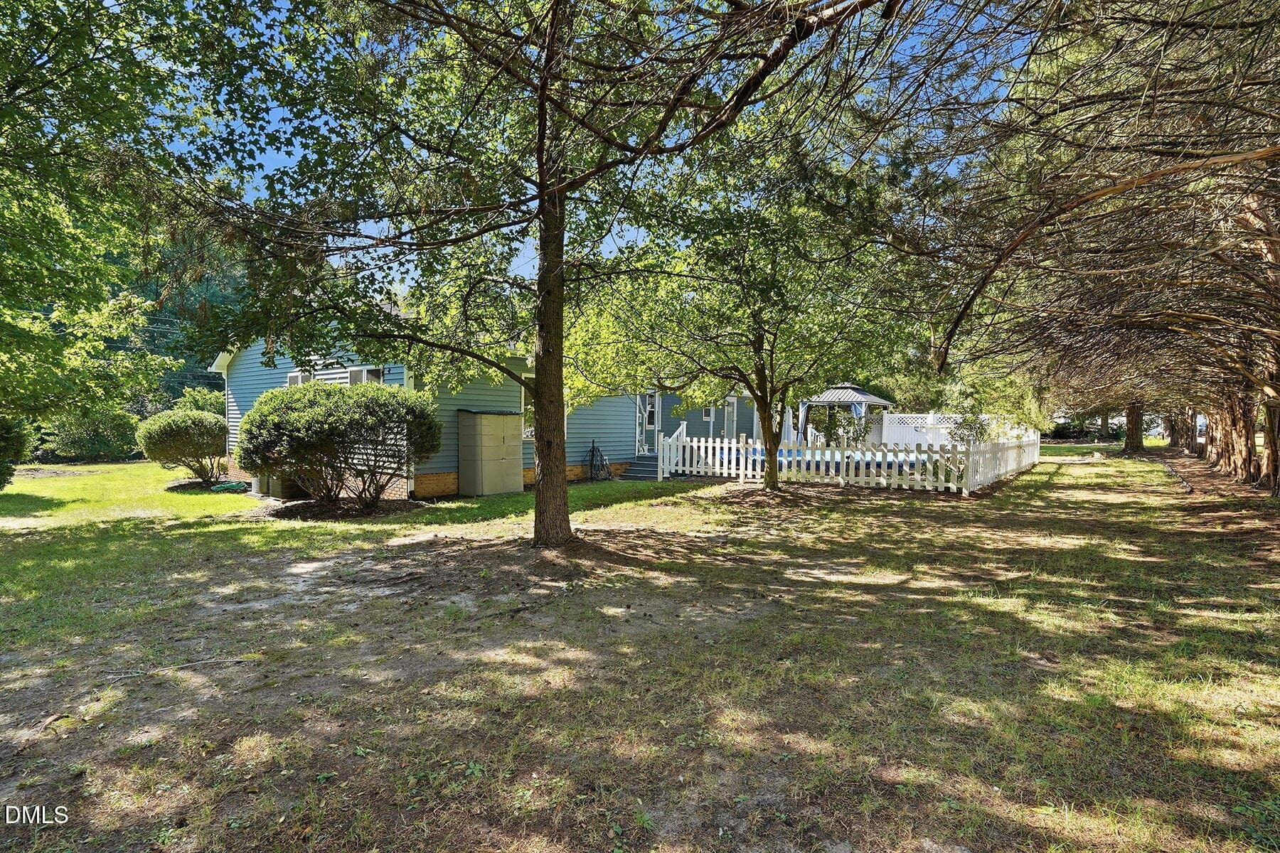 Backyard - 100 Farmington Drive, Clayton, NC 27520