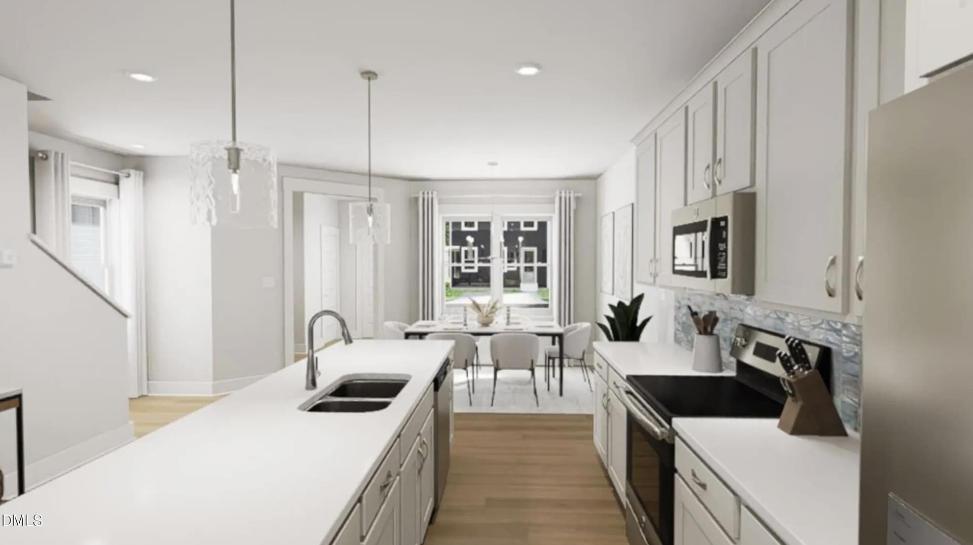 Kitchen & Dining Rendering - 1961 Wendell Valley Boulevard, Wendell, NC 27591