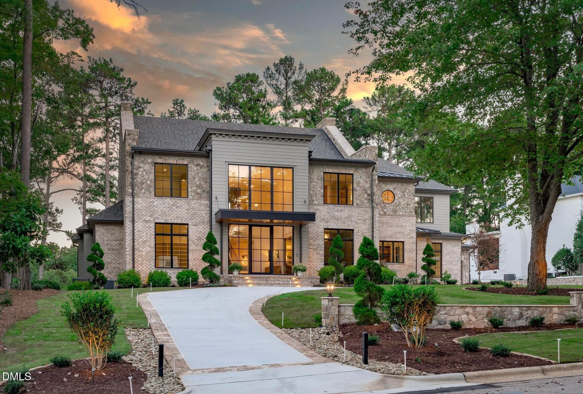 Twilight (1 of 17) - 7136 North Ridge Drive, Raleigh, NC 27615