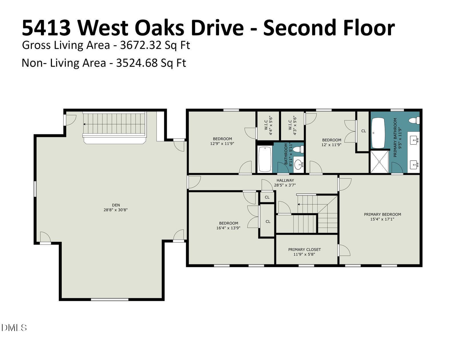 2nd Floor - 5413 W Oaks Drive, Fuquay Varina, NC 27526, Fuquay Varina