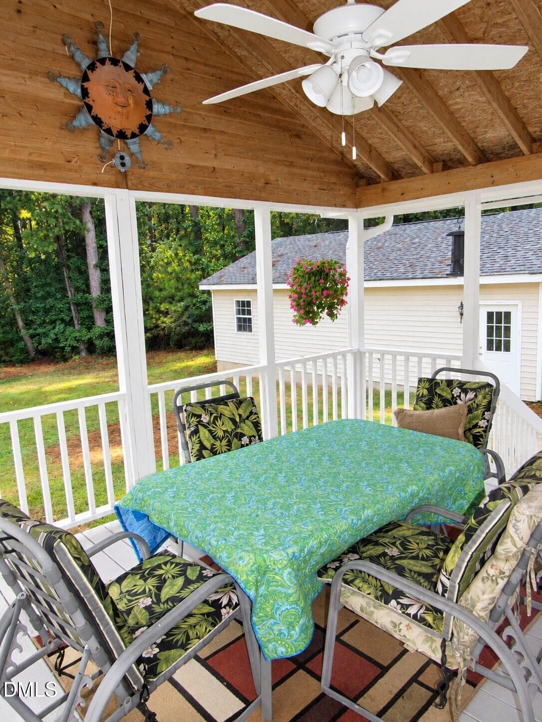 Covered deck - 1565 Spring Valley Lake Road, Henderson, NC 27537