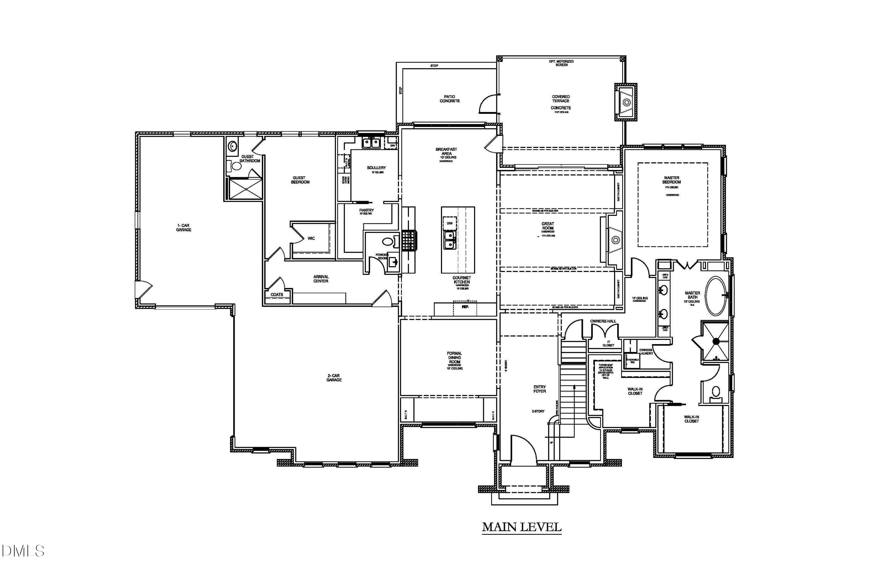 2026.10.01_GB-92_MAIN LEVEL COL - 1205 Glen Eden Drive, Raleigh, NC 27612
