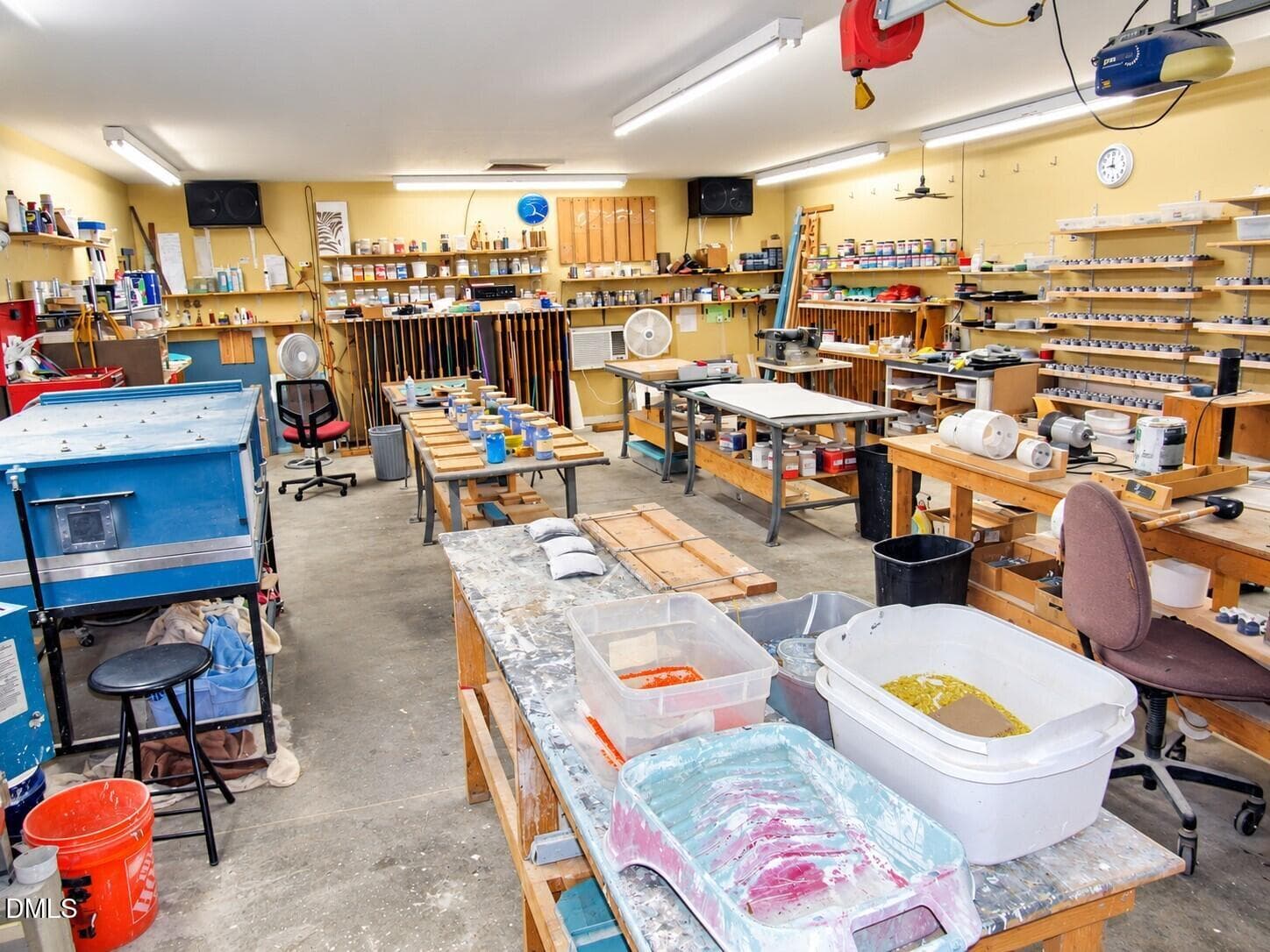 Workshop/garage interior - 1565 Spring Valley Lake Road, Henderson, NC 27537