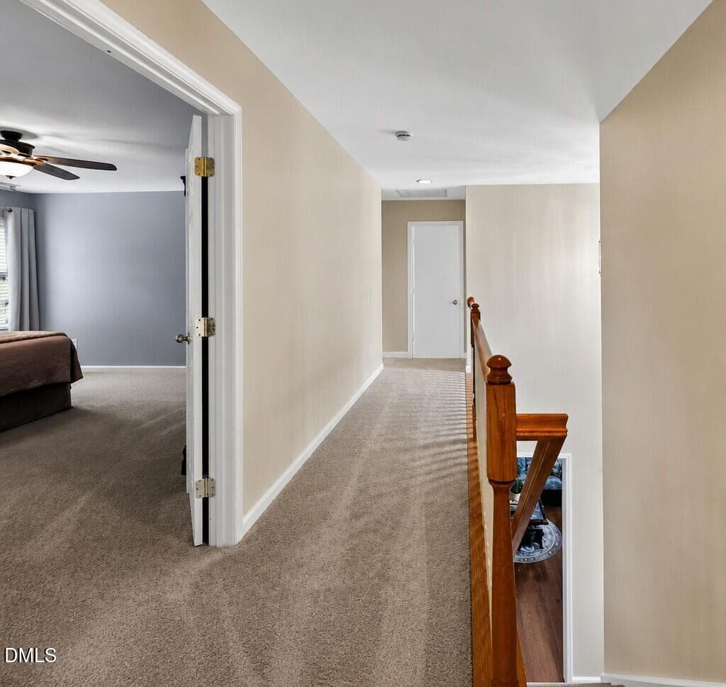 Upstairs Hallway - 3220 Orchestra Court, Apex, NC 27539