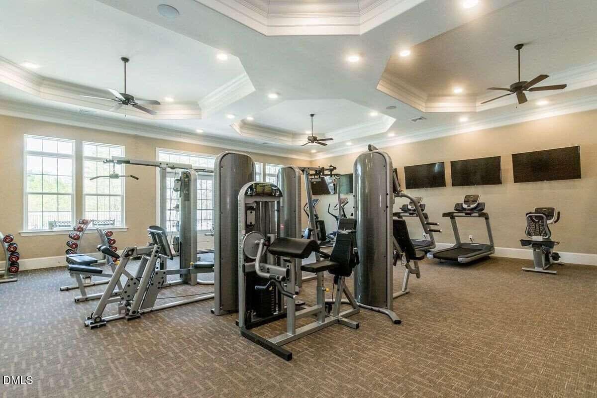Fitness equipment - 1037 Islip Place, Durham, NC 27703