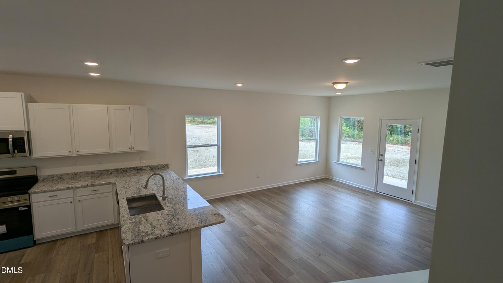View from stairs - 354 White Azalea Way, Benson, NC 27504