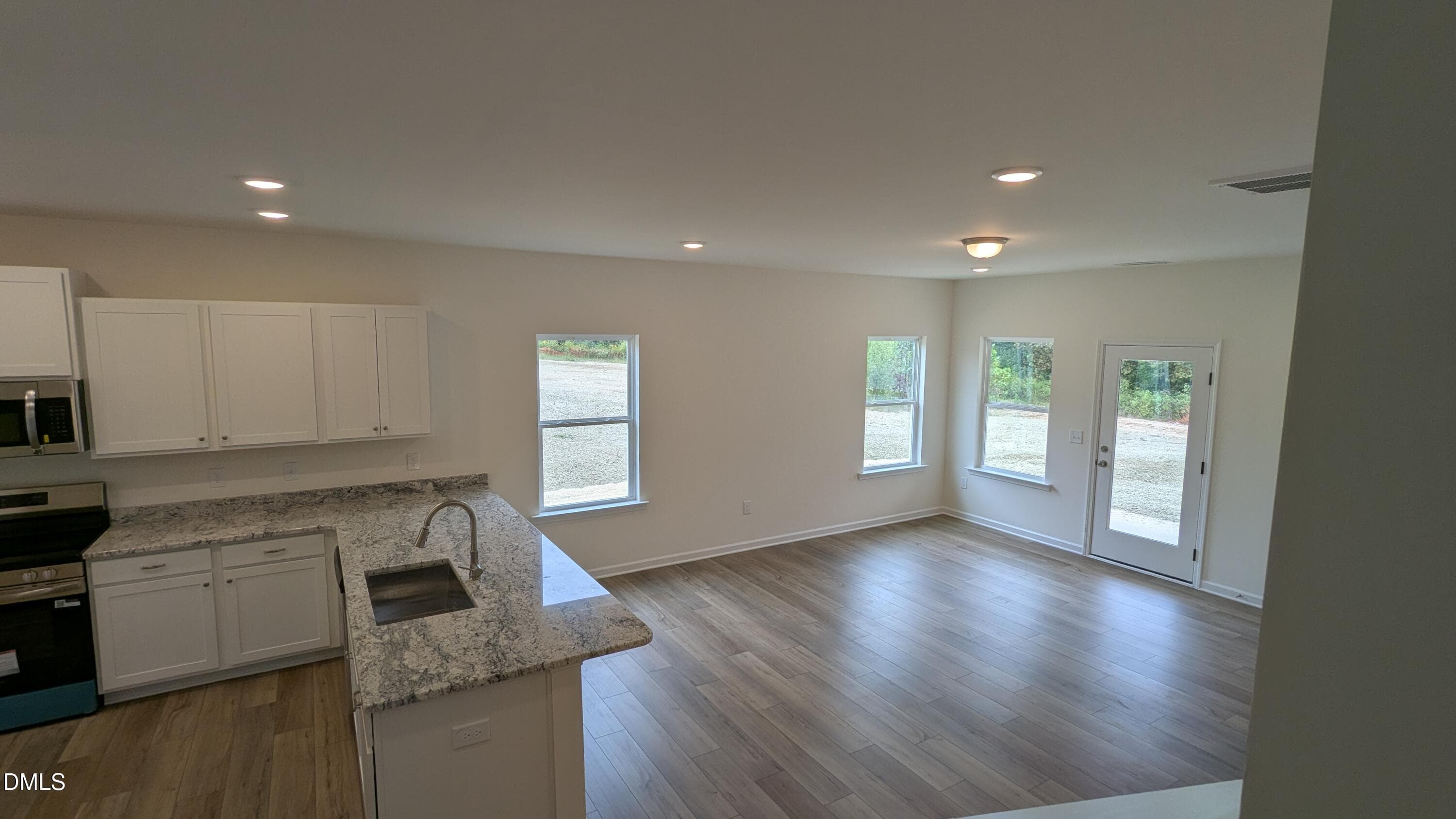 View from stairs - 354 White Azalea Way, Benson, NC 27504