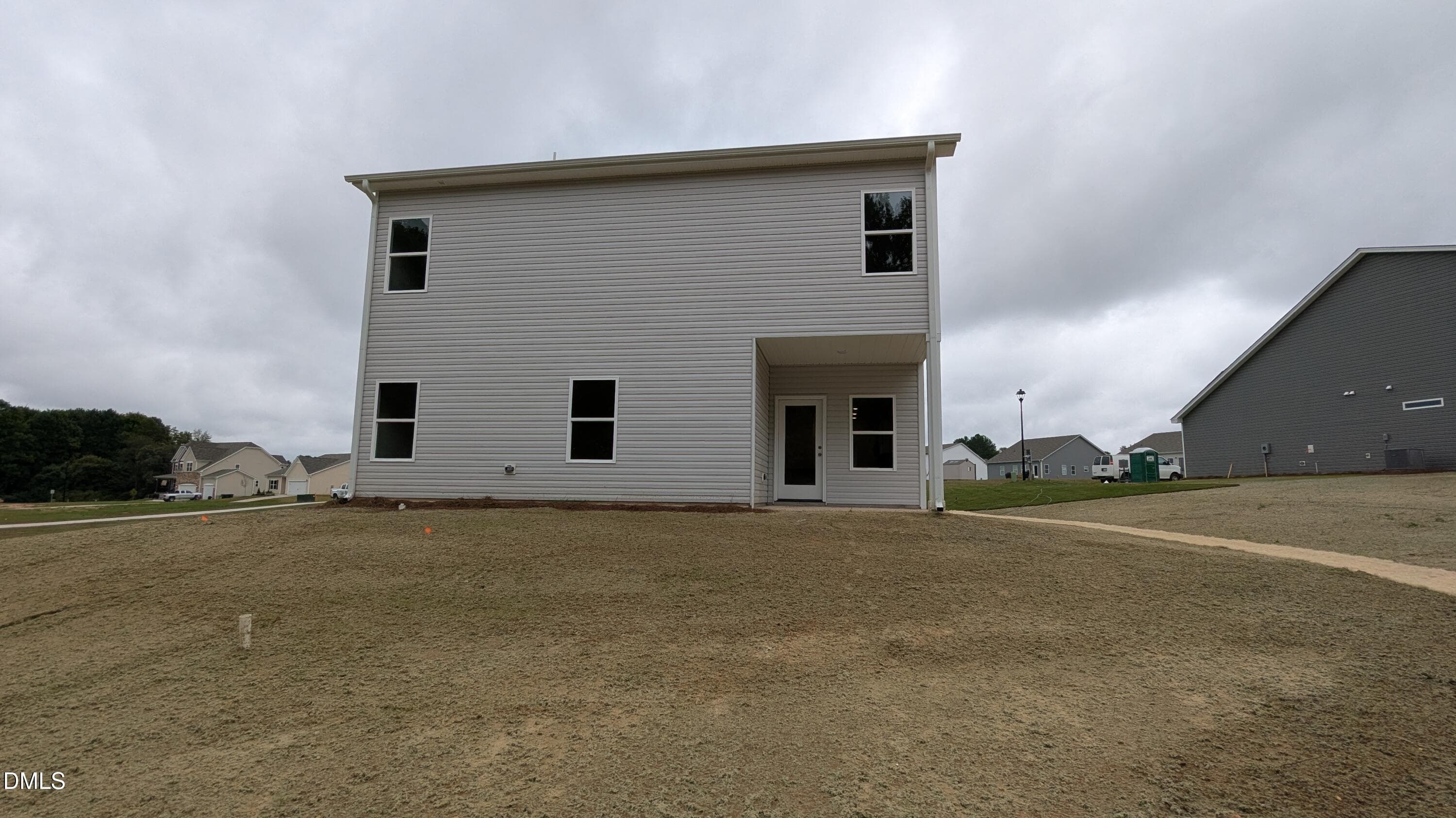 Back of yard-lot 71 - 354 White Azalea Way, Benson, NC 27504