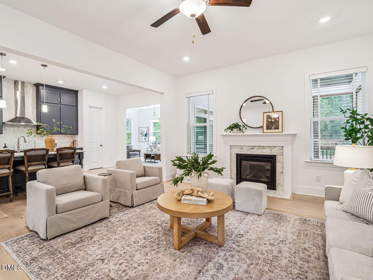 Living Room - 2756 Flume Gate Drive, Raleigh, NC 27603