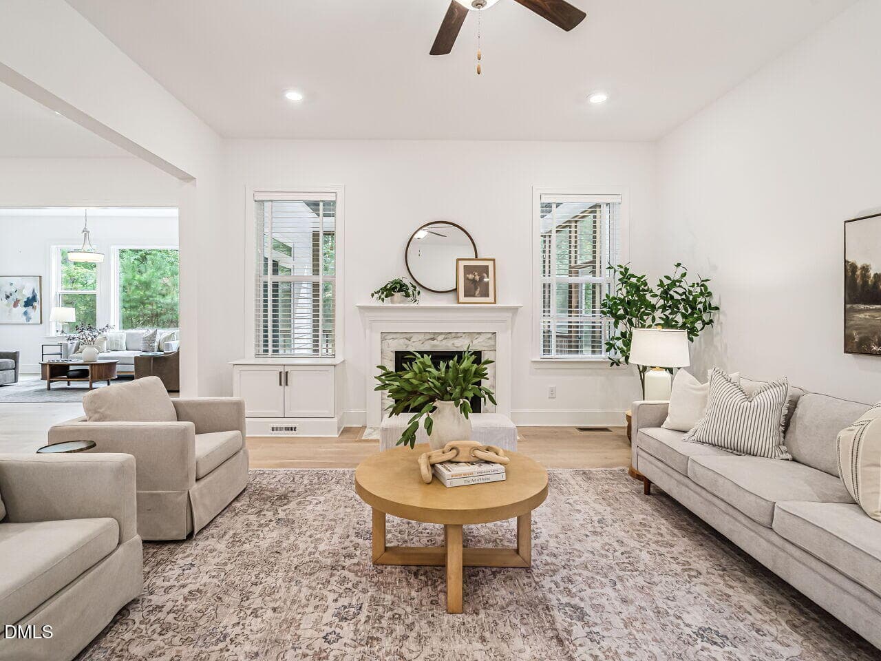Living Room - 2756 Flume Gate Drive, Raleigh, NC 27603
