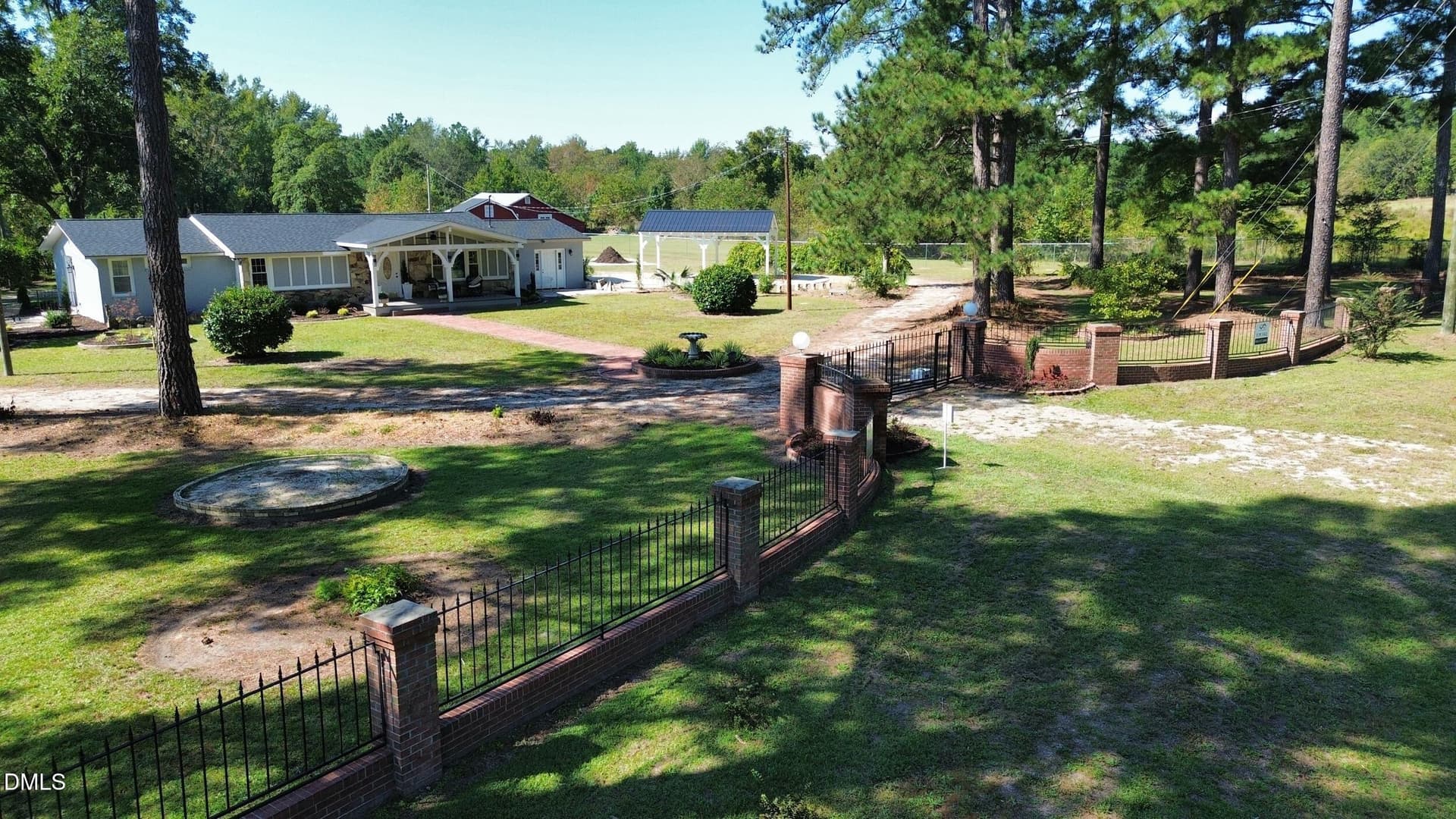 Yard - 7336 Pittman Gr Ch Road, Raeford, NC 28376