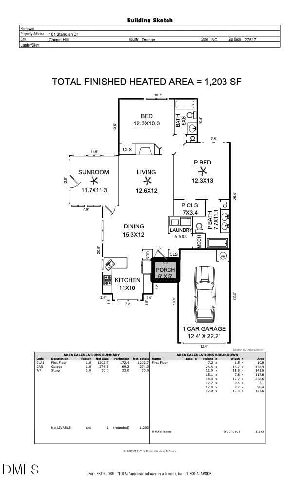 101 STANDISH DRIVE, CHAPEL HILL, NC - 101 Standish Drive, Chapel Hill, NC 27517, Chapel Hill
