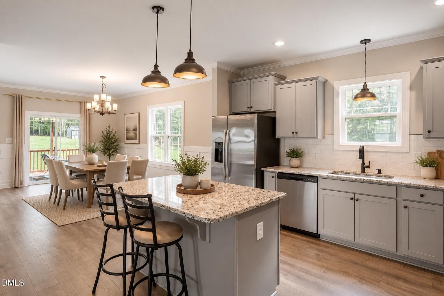 kitchen:dining 3 - 174 Split Rock Way, Zebulon, NC 27597