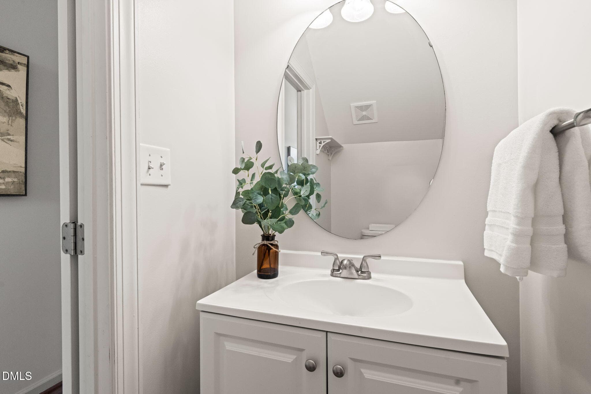 Powder Room - 4925 Old Millcrest Court, Raleigh, NC 27609