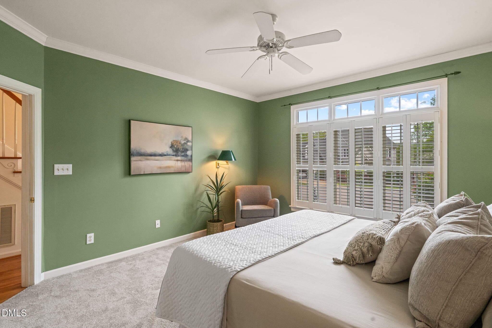 Primary Bedroom - 4925 Old Millcrest Court, Raleigh, NC 27609