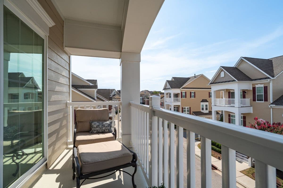 Primary Bedroom Balcony.jpg - 10530 Sablewood Drive 101, Raleigh, NC 27617