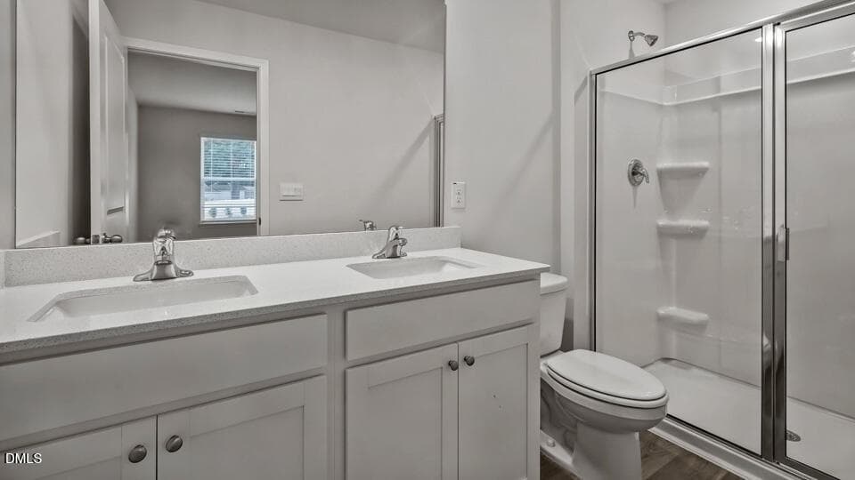PRIMARY SUITE BATHROOM - 18 Bee Garden Court, Angier, NC 27501, Angier