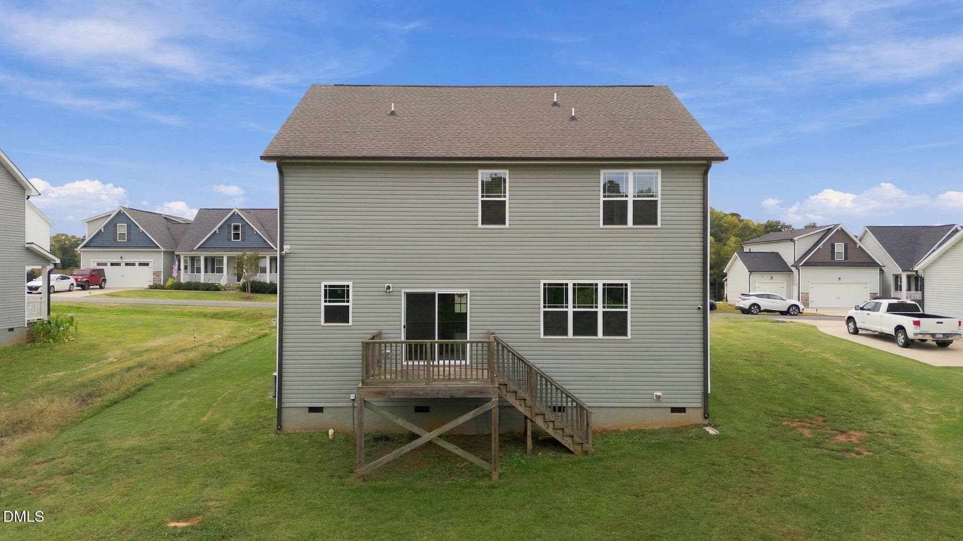Exterior Back - 392 Ashpole Trail, Clayton, NC 27520