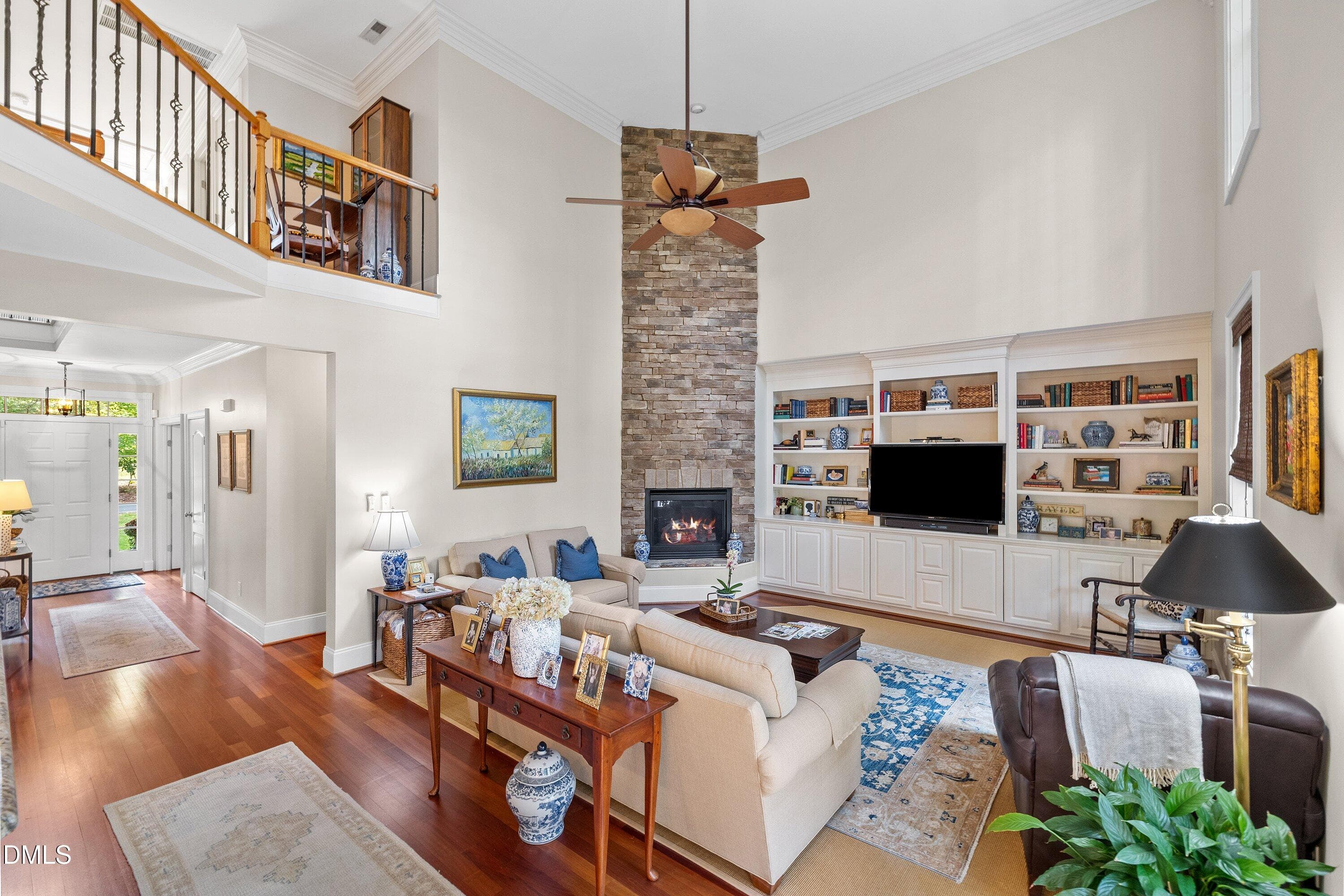 Family Room - 1412 Abbey's Grove Trail, Raleigh, NC 27614