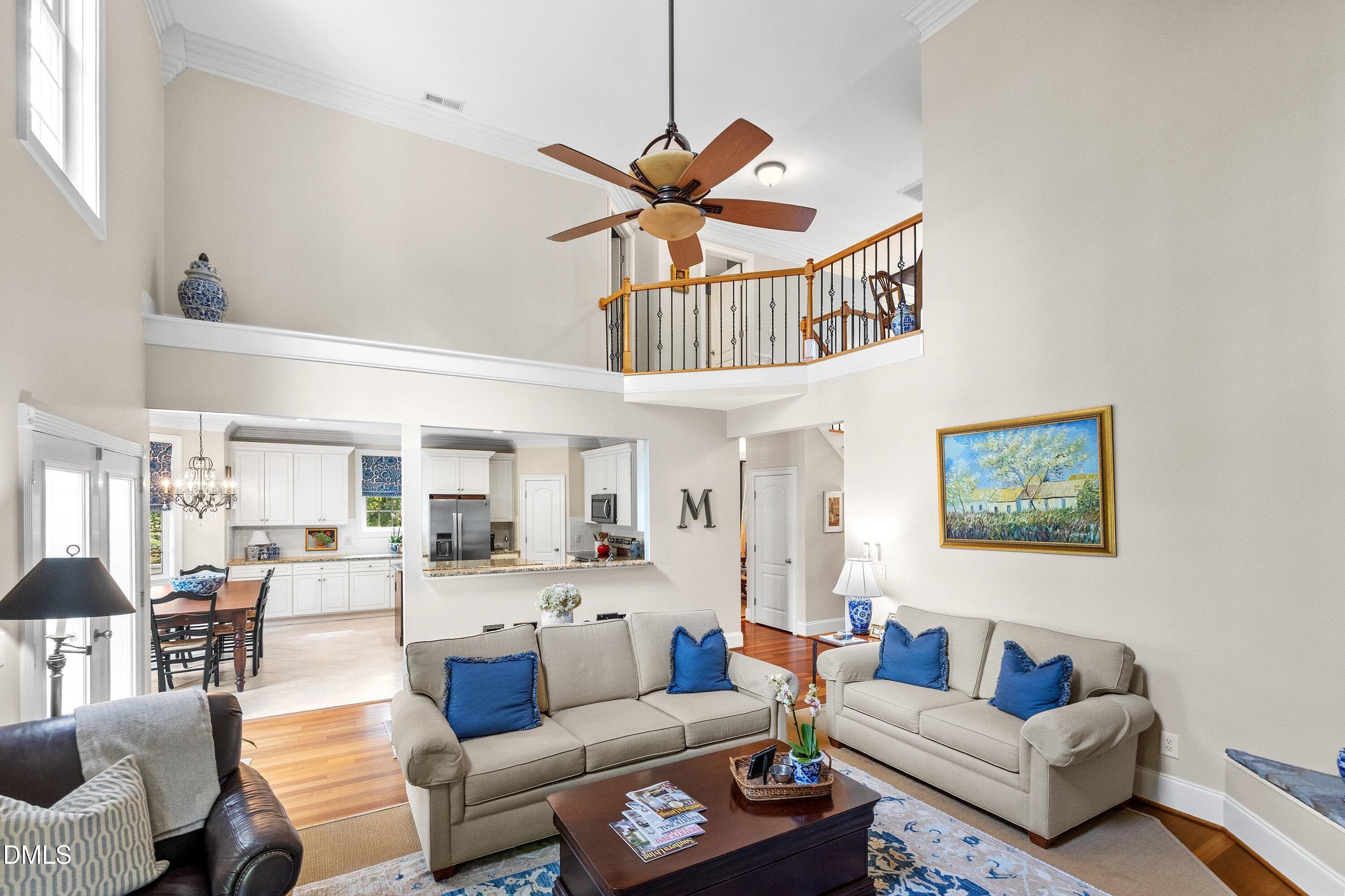 Family Room - 1412 Abbey's Grove Trail, Raleigh, NC 27614