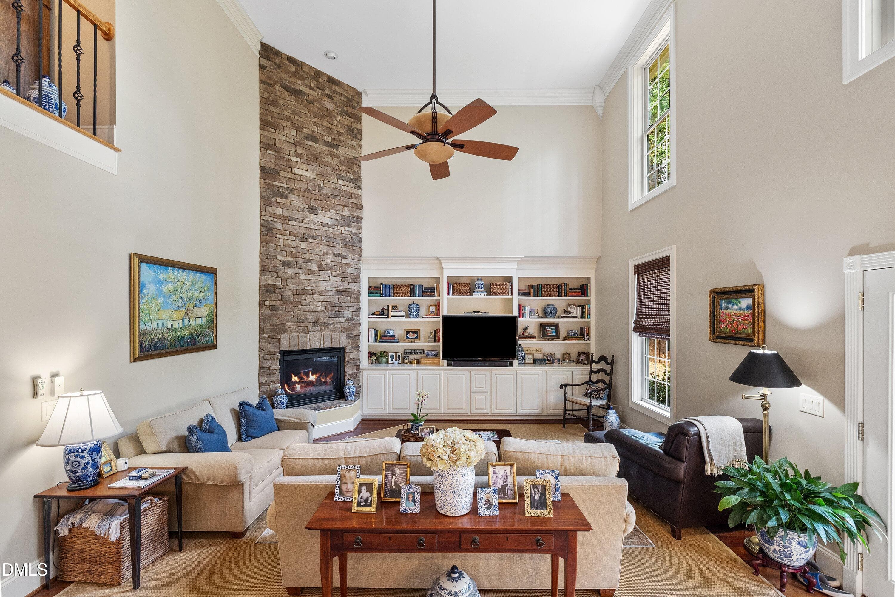 Living Room - 1412 Abbey's Grove Trail, Raleigh, NC 27614