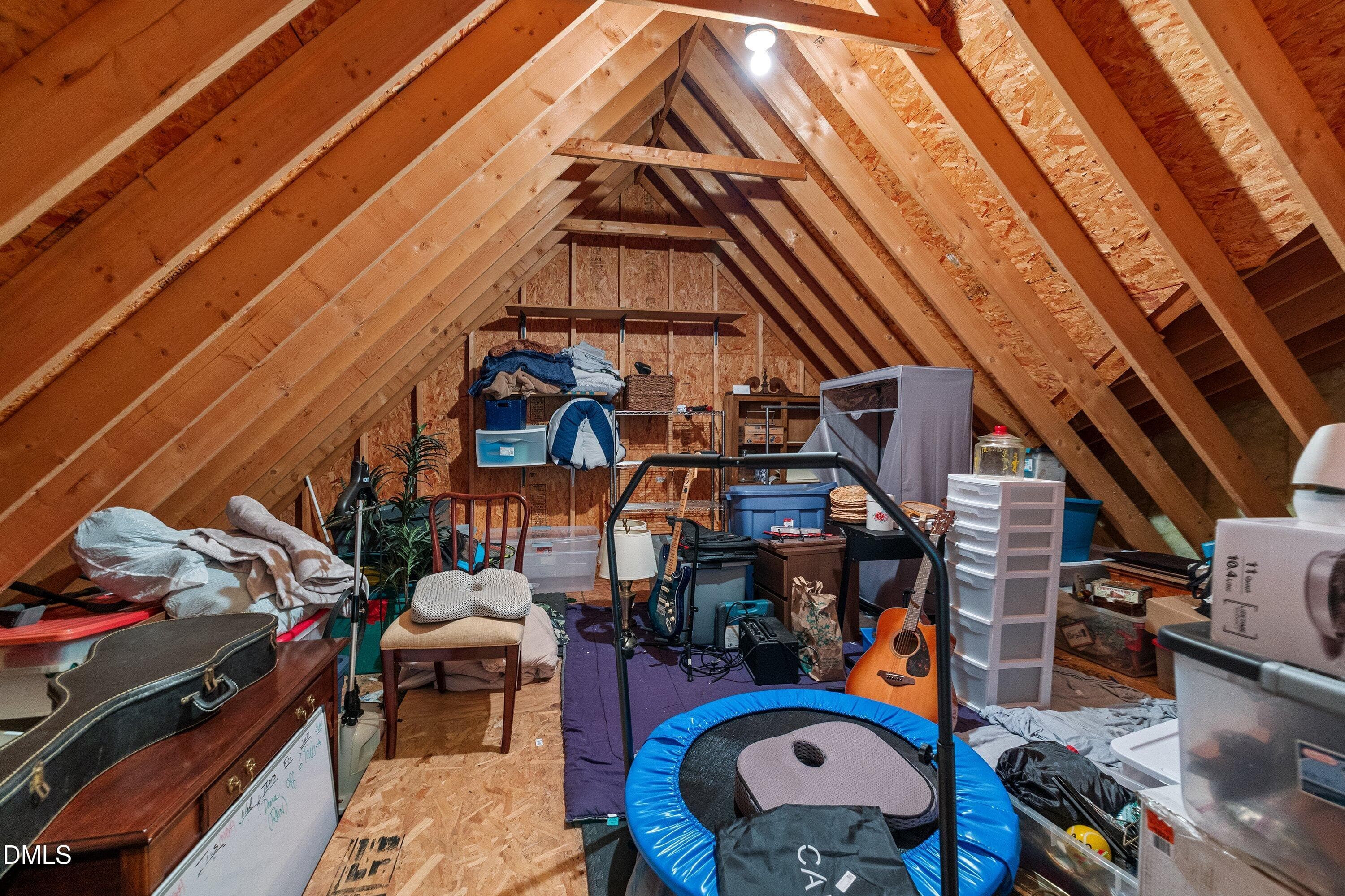 Attic - 1412 Abbey's Grove Trail, Raleigh, NC 27614