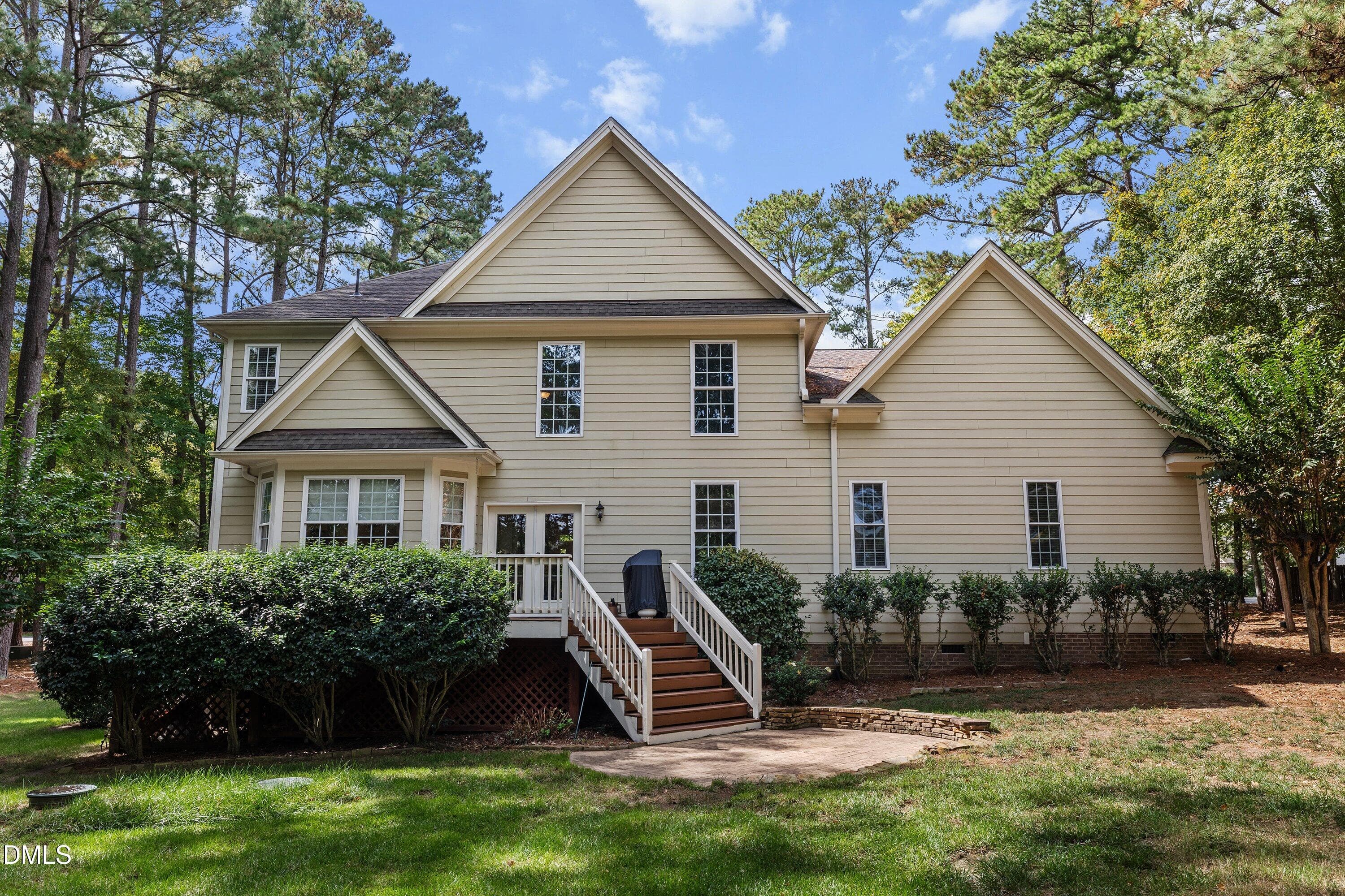 Back of Structure - 1412 Abbey's Grove Trail, Raleigh, NC 27614