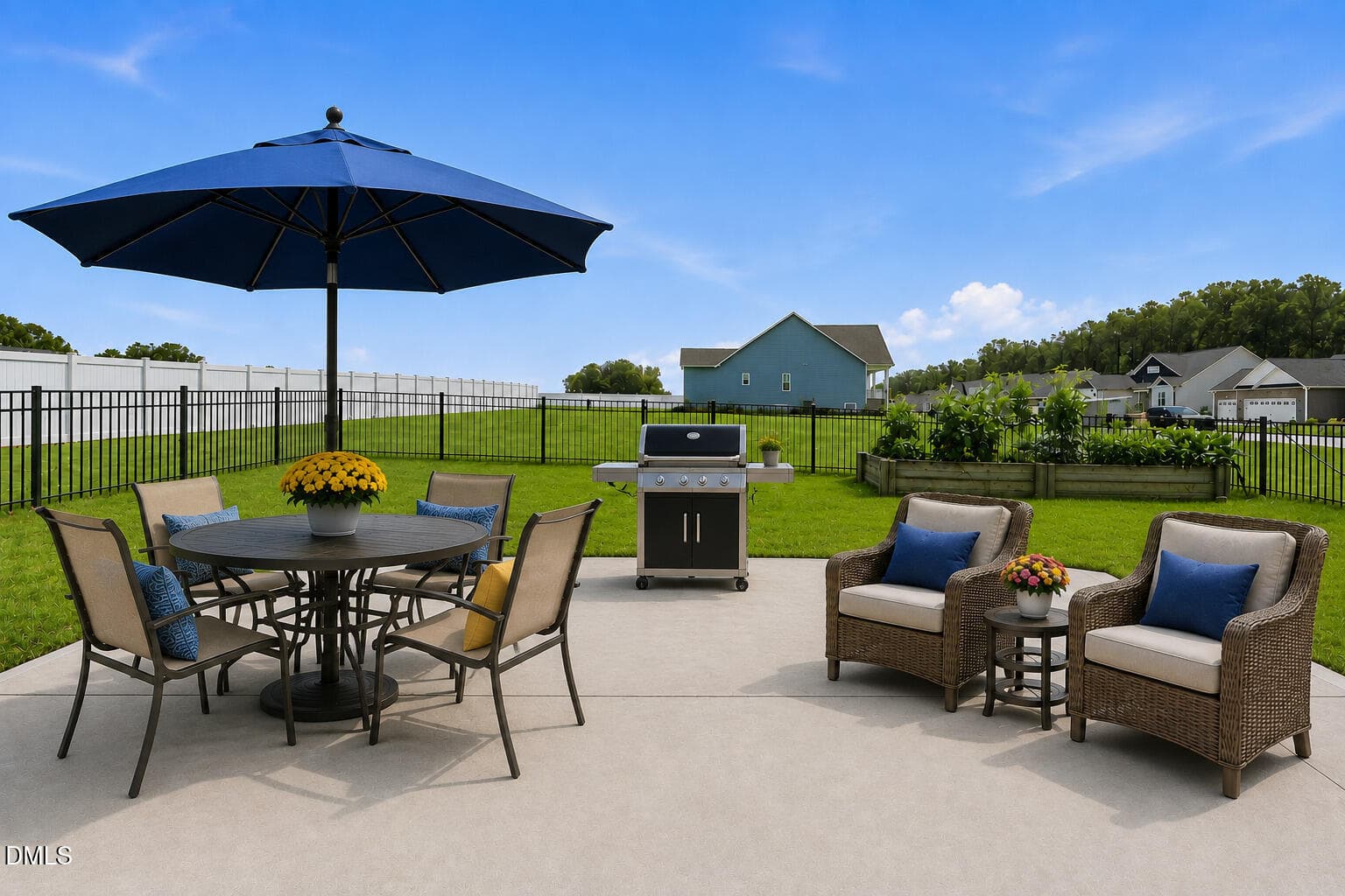 Patio VS - 143 Carroll Farm Way, Zebulon, NC 27597, Zebulon