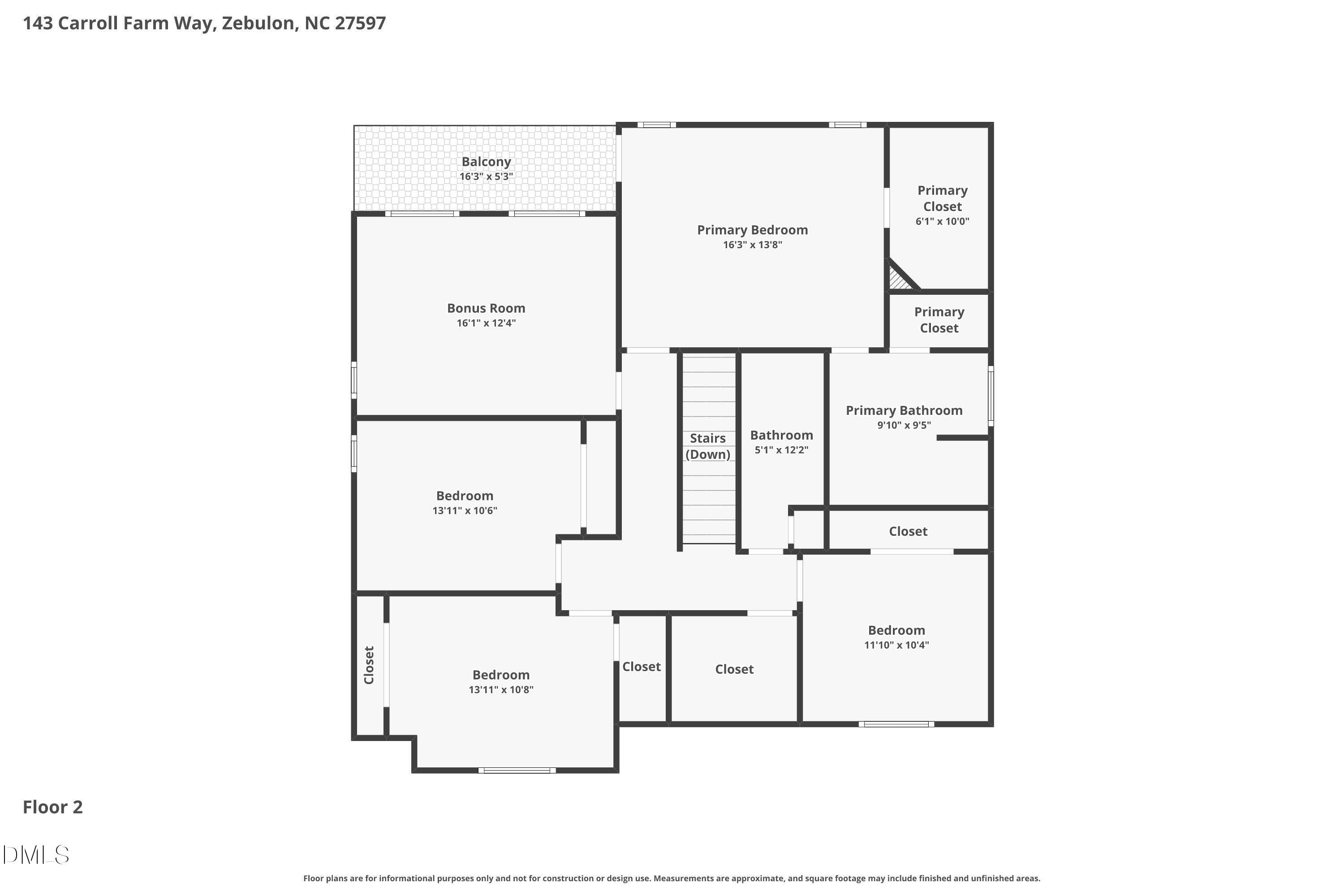 Floor-2 - 143 Carroll Farm Way, Zebulon, NC 27597, Zebulon