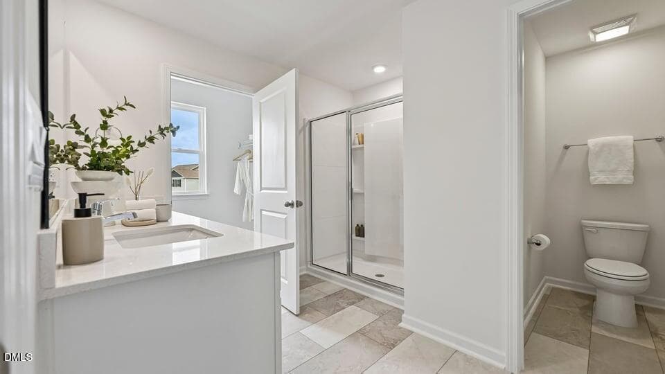 PRIMARY SUITE BATHROOM - 1133 Pavo Path, Wendell, NC 27591