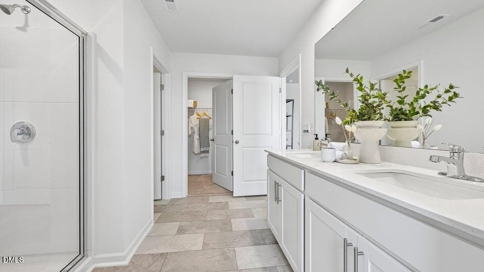 PRIMARY SUITE BATHROOM - 1133 Pavo Path, Wendell, NC 27591