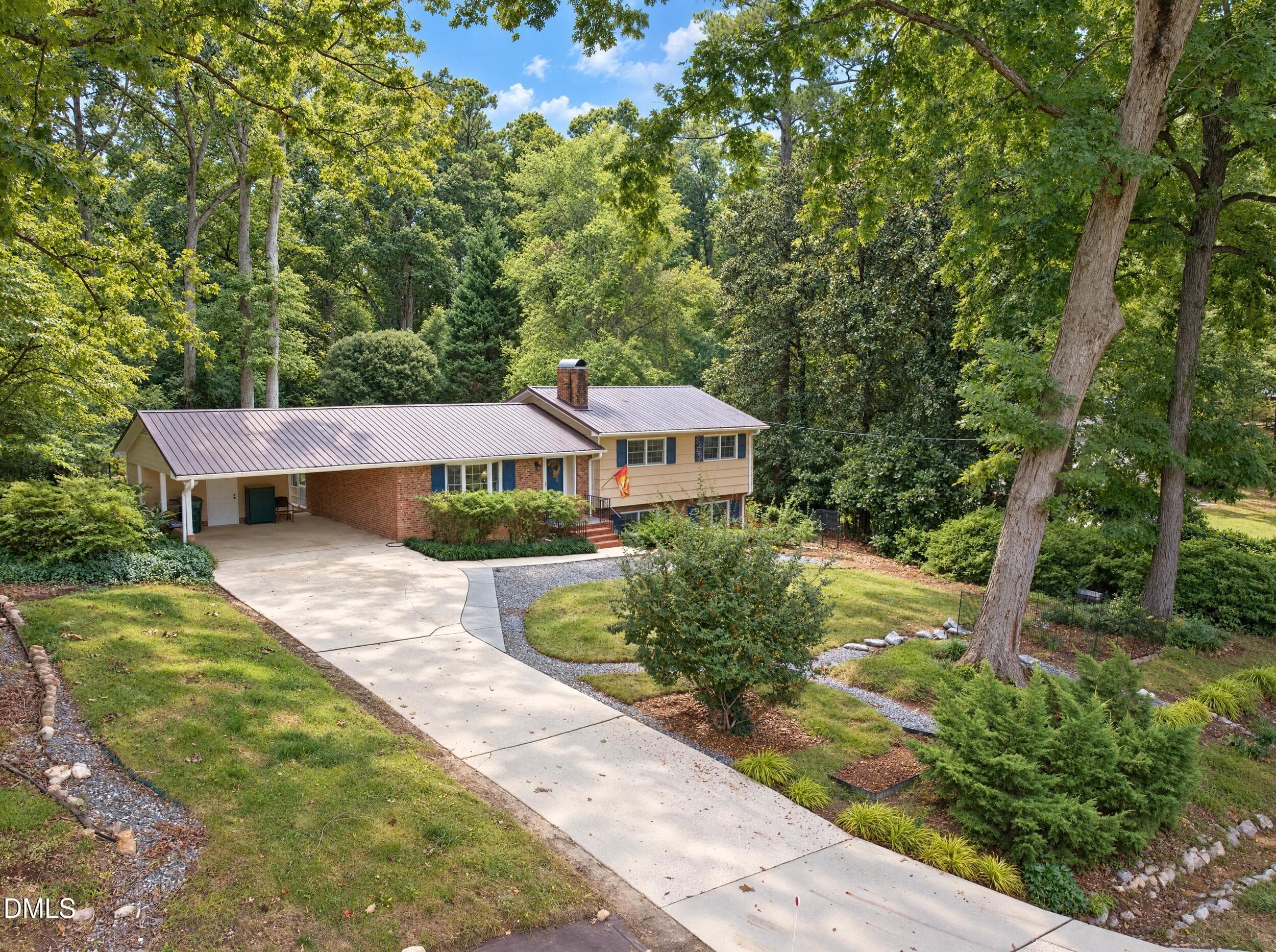 Front exterior drone - 1302 Kingston Ridge Road, Cary, NC 27511, Cary
